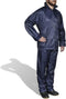 vidaXL - Regenpak - 2-delig - met - capuchon - (mannen - / - marineblauw - / - maat - XL)