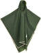 vidaXL - Regenponcho - met - capuchon - 2-in-1 - ontwerp - 223x145 - cm - groen