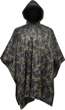vidaXL - Regenponcho - voor - kamperen/wandelen - leger - waterdicht - camouflage