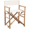vidaXL - Regisseursstoelen - 2 - st - inklapbaar - bamboe - en - canvas
