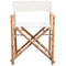 vidaXL - Regisseursstoelen - 2 - st - inklapbaar - bamboe - en - canvas