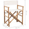 vidaXL - Regisseursstoelen - 2 - st - inklapbaar - bamboe - en - canvas