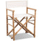vidaXL - Regisseursstoelen - 2 - st - inklapbaar - bamboe - en - canvas