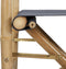 vidaXL - Regisseursstoelen - 2 - st - inklapbaar - donkergrijs - bamboe - en - stof