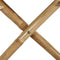vidaXL - Regisseursstoelen - 2 - st - inklapbaar - donkergrijs - bamboe - en - stof