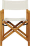 vidaXL - Regisseursstoelen - 2 - st - inklapbaar - stof - crèmewit