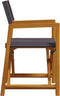 vidaXL - Regisseursstoelen - 2 - st - inklapbaar - stof - donkergrijs
