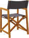 vidaXL - Regisseursstoelen - 2 - st - inklapbaar - stof - donkergrijs