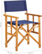 vidaXL - Regisseursstoelen - 2 - st - massief - acaciahout - blauw