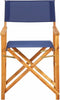 vidaXL - Regisseursstoelen - 2 - st - massief - acaciahout - blauw