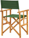 vidaXL - Regisseursstoelen - 2 - st - massief - acaciahout - groen