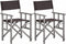 vidaXL - Regisseursstoelen - 2 - st - massief - acaciahout