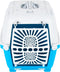 vidaXL Reismand 48x31,5x33 cm polypropeen wit en blauw