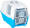 vidaXL Reismand 48x31,5x33 cm polypropeen wit en blauw