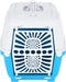 vidaXL Reismand 48x31,5x33 cm polypropeen wit en blauw