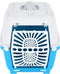vidaXL Reismand 48x31,5x33 cm polypropeen wit en blauw