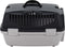vidaXL Reismand 48x32x31 cm polypropeen grijs en zwart