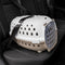 vidaXL Reismand 50x34,5x32 cm polypropeen wit en bruin