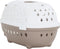 vidaXL Reismand 50x34,5x32 cm polypropeen wit en bruin