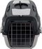 vidaXL Reismand 55x36x35 cm polypropeen grijs en zwart