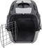 vidaXL Reismand 55x36x35 cm polypropeen grijs en zwart