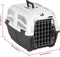 vidaXL Reismand met metalen deur 48x31,5x31 cm polypropeen