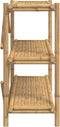 vidaXL - Rek - 3-laags - 100x40x90 - cm - bamboe