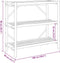 vidaXL - Rek - 3-laags - 100x40x90 - cm - bamboe