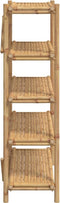 vidaXL - Rek - 5-laags - 100x40x150 - cm - bamboe