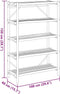 vidaXL - Rek - 5-laags - 100x40x150 - cm - bamboe