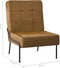 vidaXL - Relaxstoel - 65x79x87 - cm - fluweel - bruin