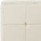 vidaXL - Relaxstoel - 65x79x87 - cm - fluweel - crèmewit