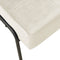 vidaXL - Relaxstoel - 65x79x87 - cm - fluweel - crèmewit