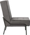 vidaXL - Relaxstoel - 65x79x87 - cm - fluweel - donkergrijs