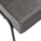 vidaXL - Relaxstoel - 65x79x87 - cm - fluweel - donkergrijs