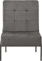 vidaXL - Relaxstoel - 65x79x87 - cm - fluweel - donkergrijs