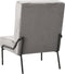 vidaXL - Relaxstoel - 65x79x87 - cm - fluweel - lichtgrijs