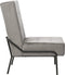 vidaXL - Relaxstoel - 65x79x87 - cm - fluweel - lichtgrijs
