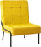 vidaXL - Relaxstoel - 65x79x87 - cm - fluweel - mosterdgeel