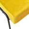 vidaXL - Relaxstoel - 65x79x87 - cm - fluweel - mosterdgeel