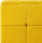 vidaXL - Relaxstoel - 65x79x87 - cm - fluweel - mosterdgeel