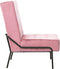 vidaXL - Relaxstoel - 65x79x87 - cm - fluweel - roze