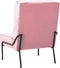 vidaXL - Relaxstoel - 65x79x87 - cm - fluweel - roze