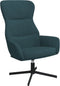 vidaXL Relaxstoel fluweel blauw