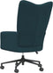 vidaXL Relaxstoel fluweel blauw