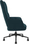 vidaXL Relaxstoel fluweel blauw