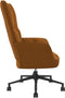 vidaXL Relaxstoel fluweel bruin