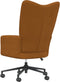 vidaXL Relaxstoel fluweel bruin