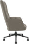 vidaXL Relaxstoel fluweel lichtgrijs