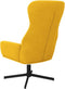 vidaXL Relaxstoel fluweel mosterdgeel